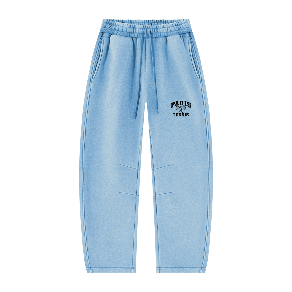 Vintage Wash Barrel Leg Fleece Sweatpants