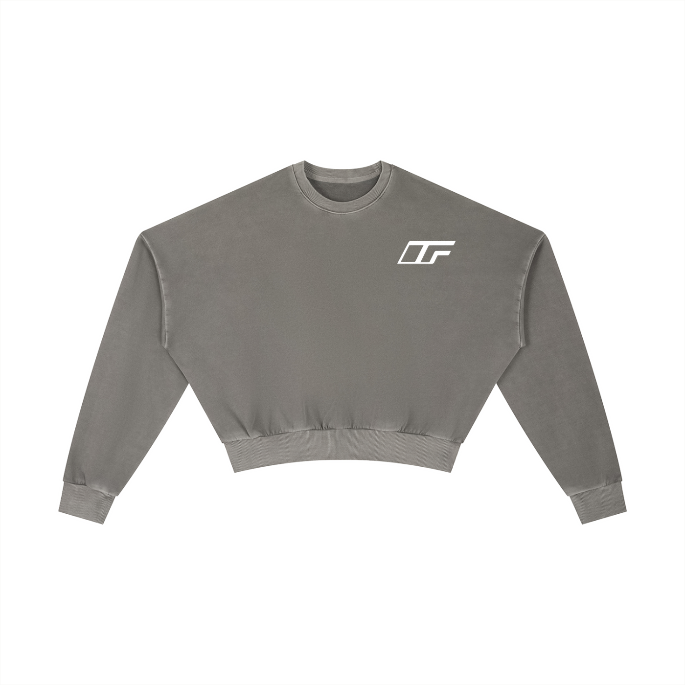 Vintage Washed Cropped Sweatshirt - Effortless Style for Any Occasion