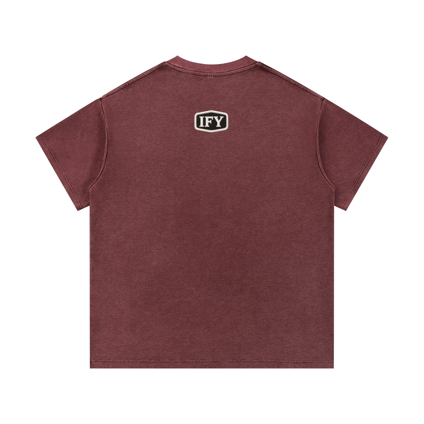Mineral Wash Waffle Knit T-Shirt