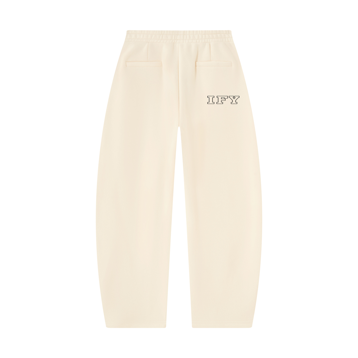 Unisex Barrel-Leg Sweatpants