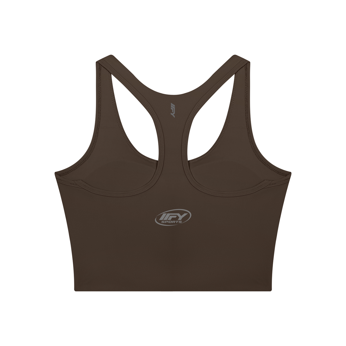 Mesh Panel Colour Block Yoga Crop Tank