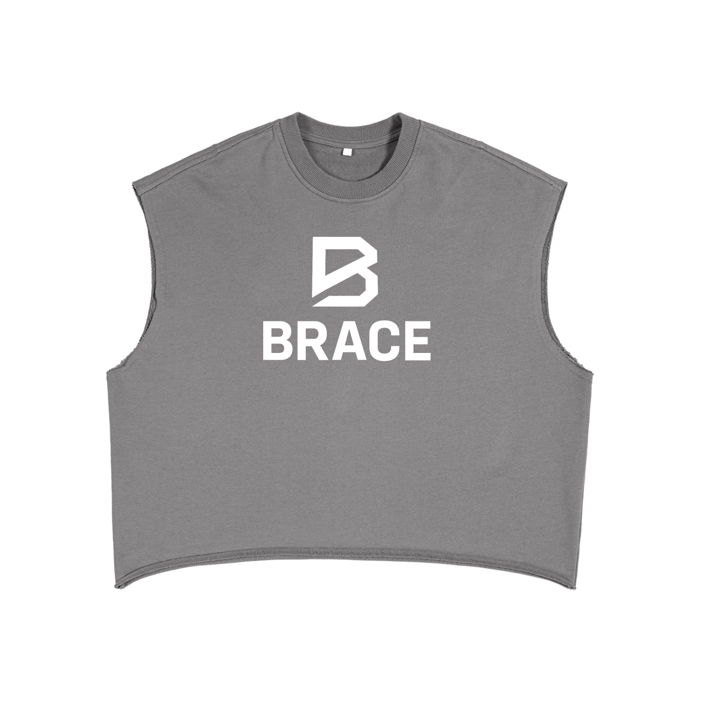 Boxy Tank Top - French Terry Gym Vest | BRACE