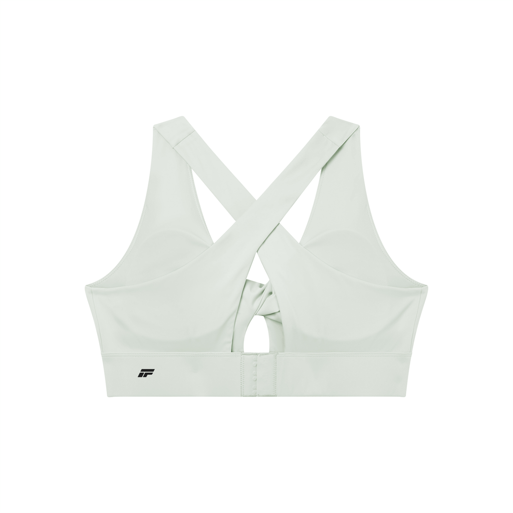 Women's Twist Front V-Neck Sports Bra