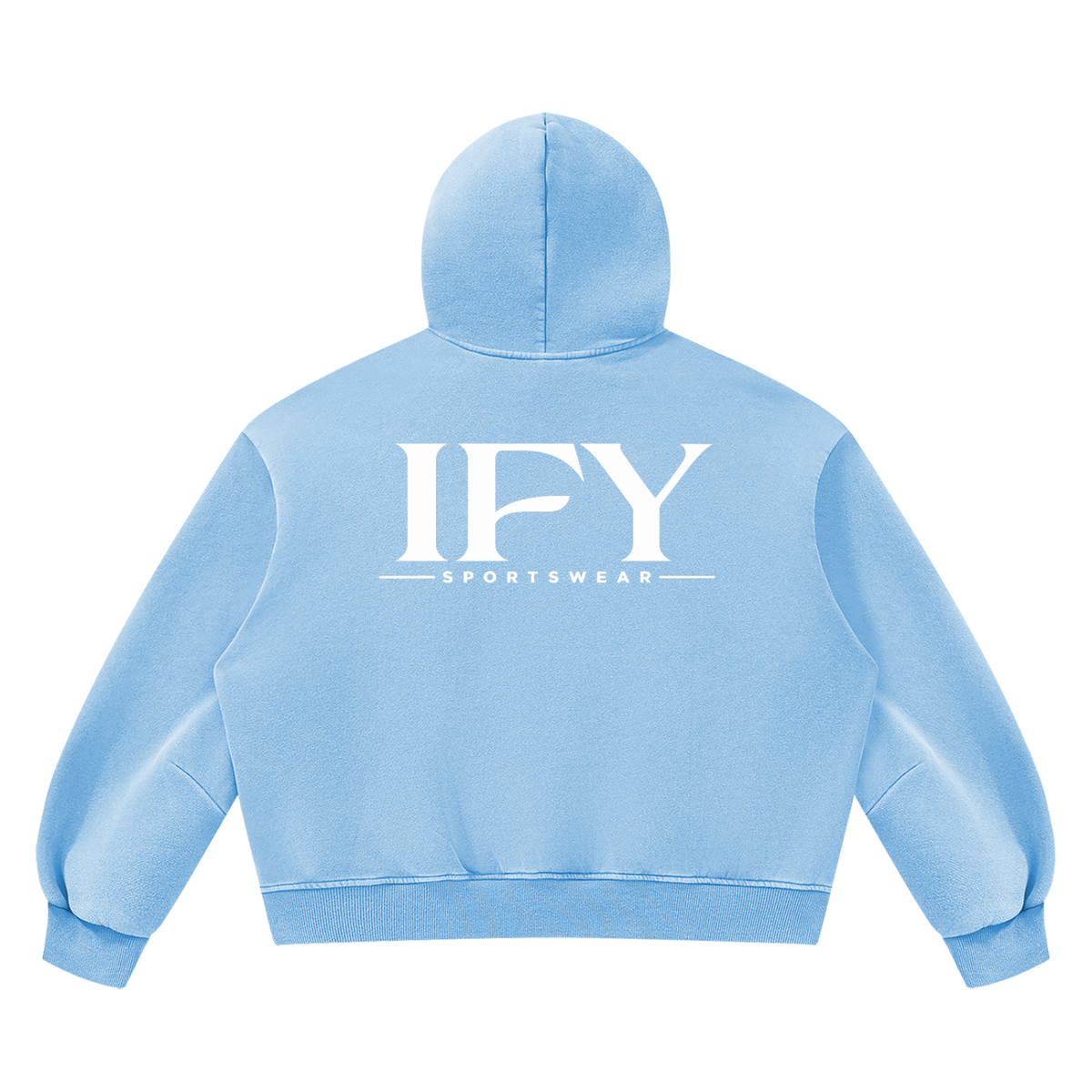 Unisex Vintage Wash Boxy Fleece Hoodie
