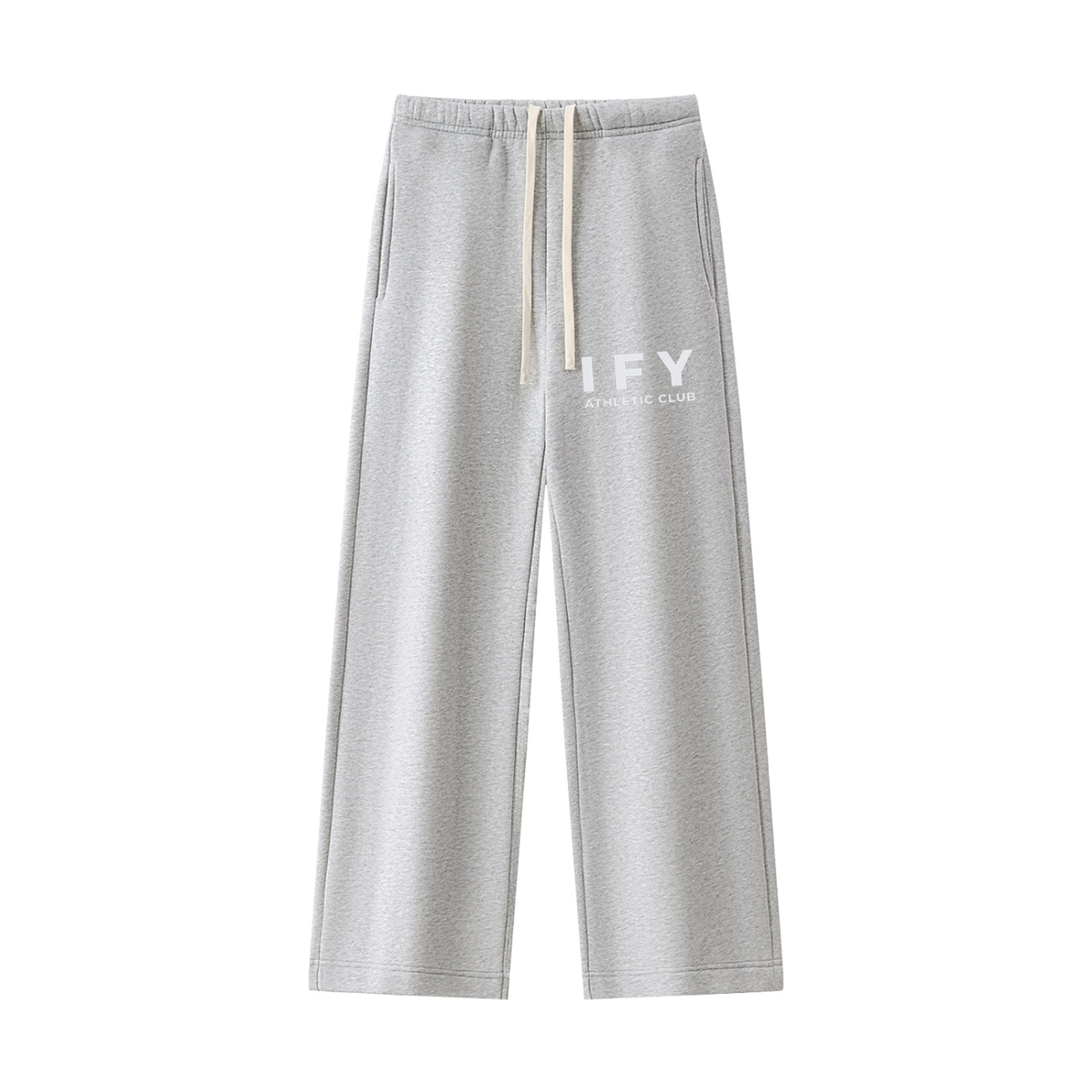 Straight Leg Fleece Sweatpants