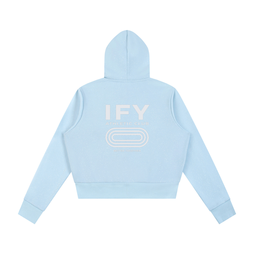Sparkles Fleece Full Zip Hoodie