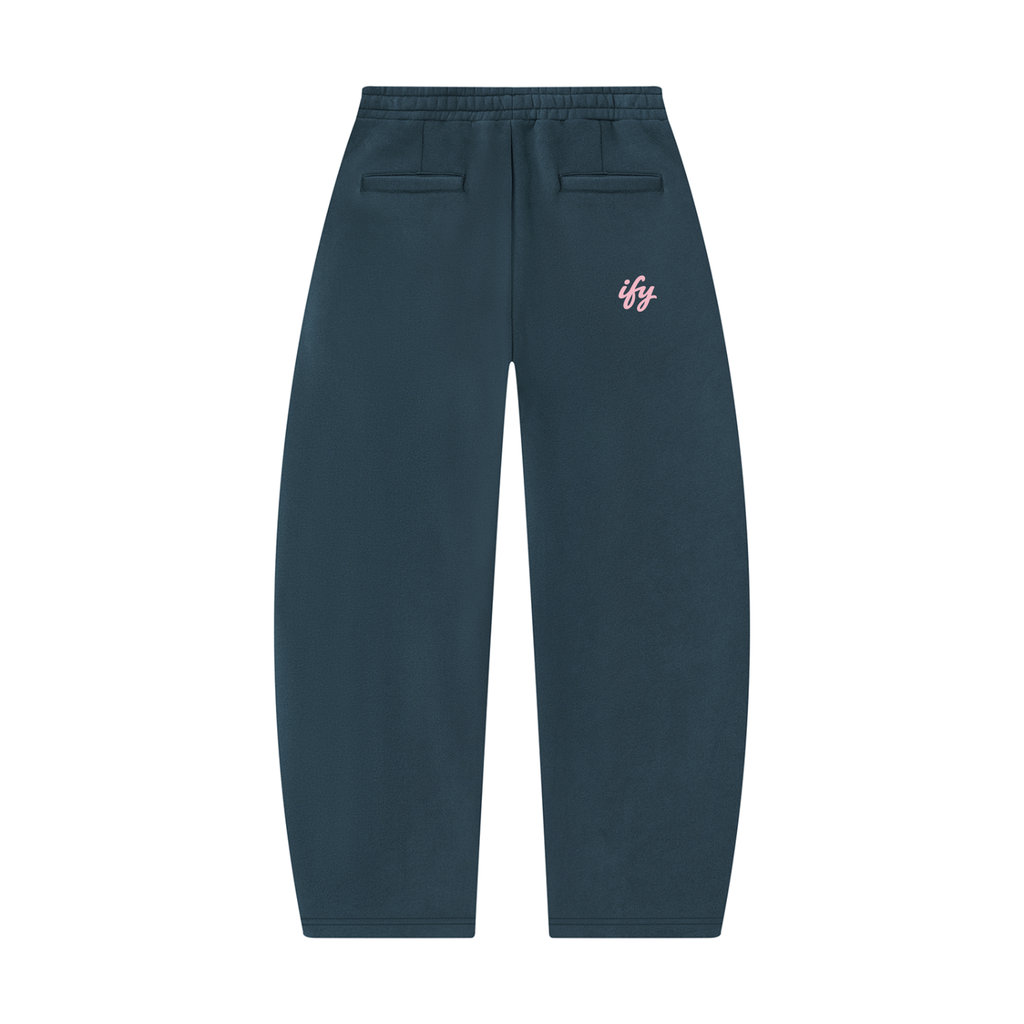 Unisex Heavyweight Barrel-Leg Sweatpants