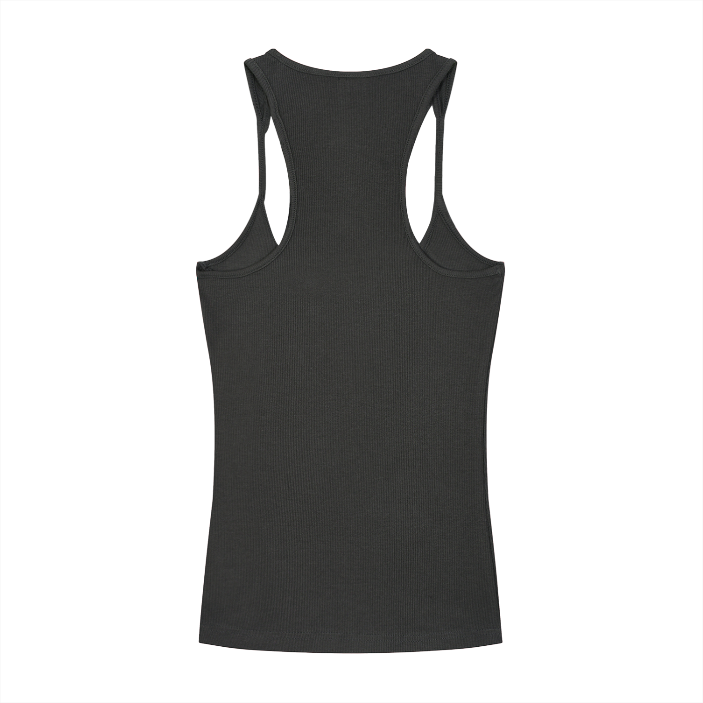 BRACE Slim Fit Ribbed Racerback Tank Top