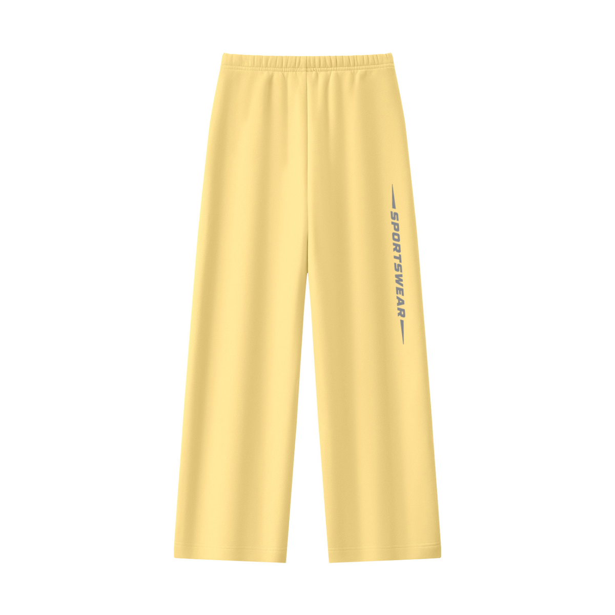 Straight Leg Fleece Sweatpants