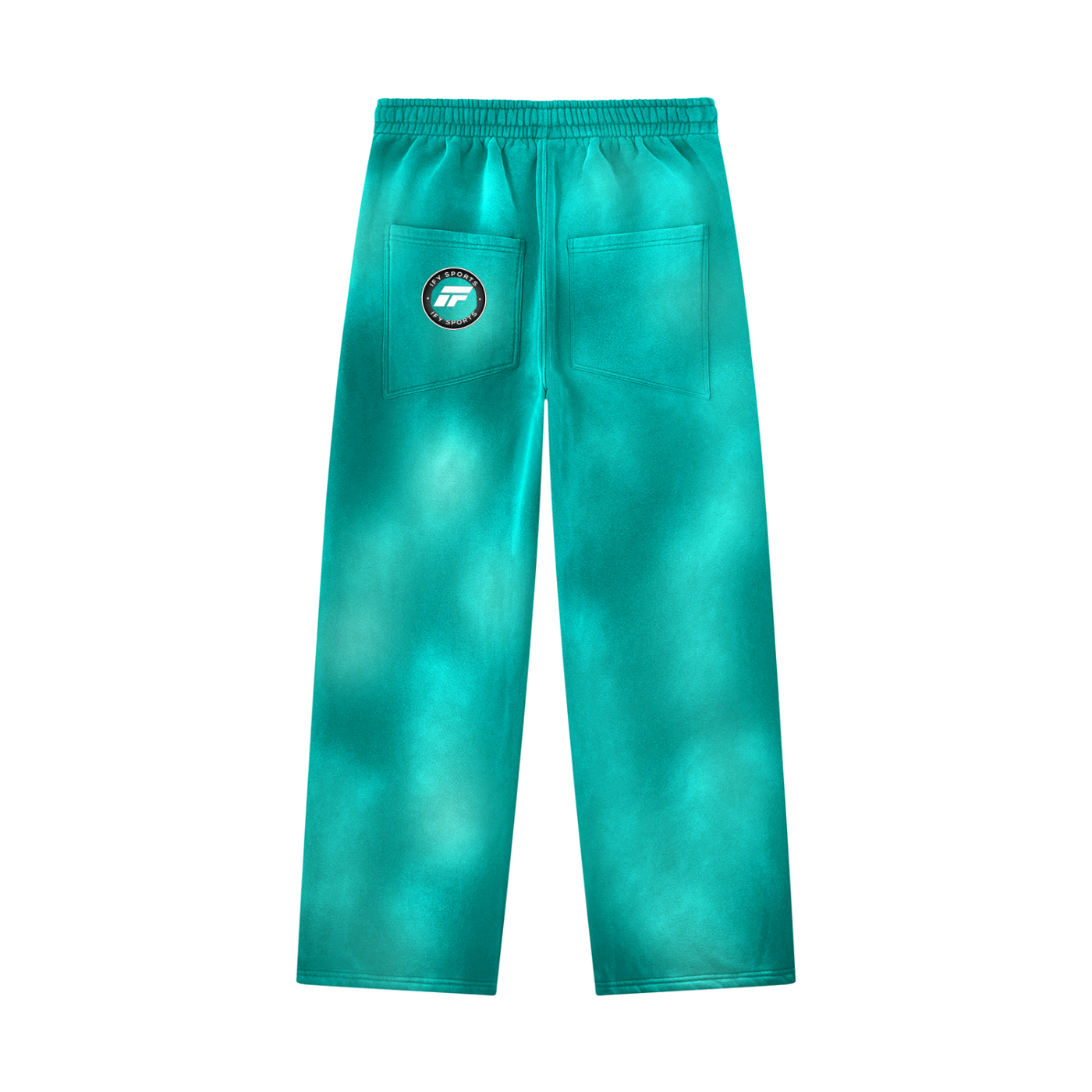 Unisex Sunfade Wide Leg Fleece Sweatpants