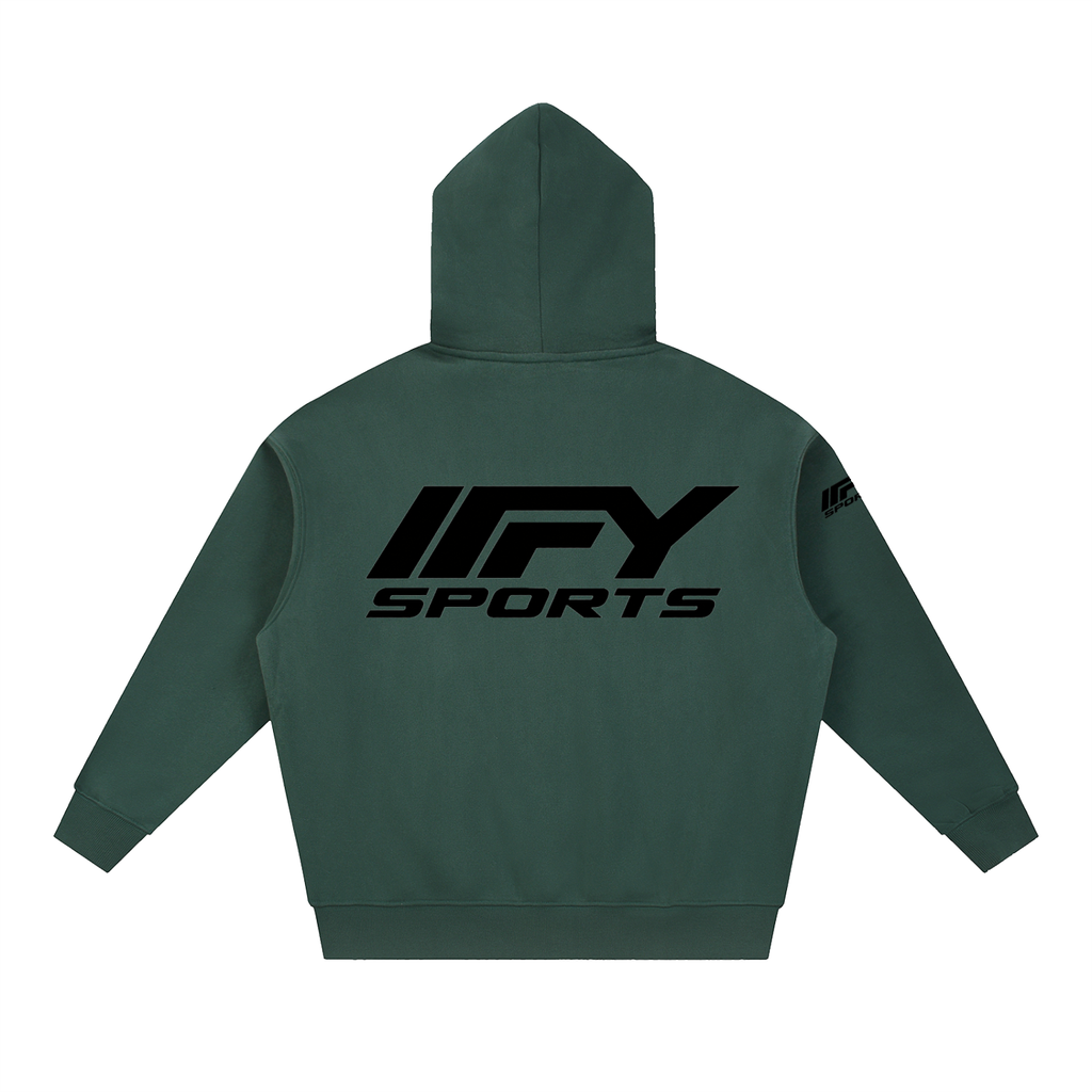 Oversized Fleece Boxy Hoodie