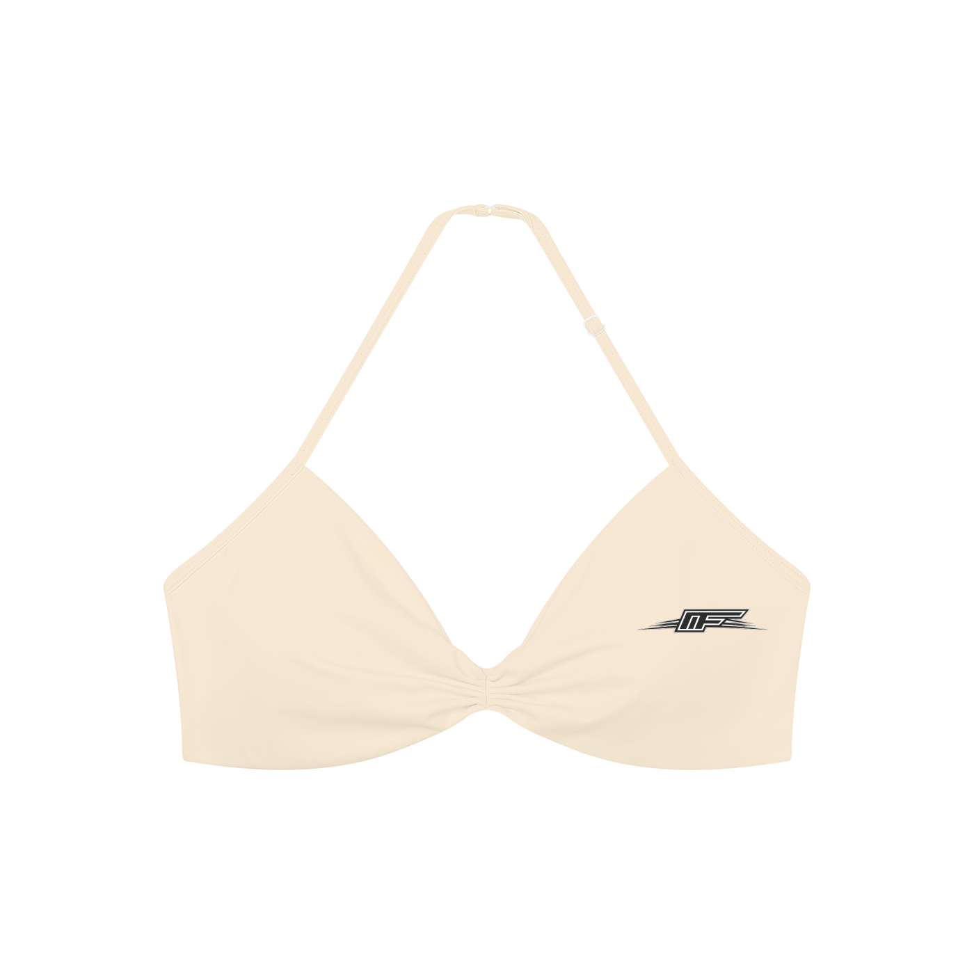 Womens Ruched Halter-Neck Sports Bra: Elevate Comfort and Style During Workouts