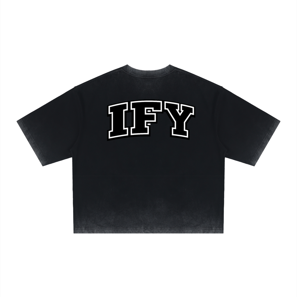 Unisex Reverse Dyed Boxy T-Shirt