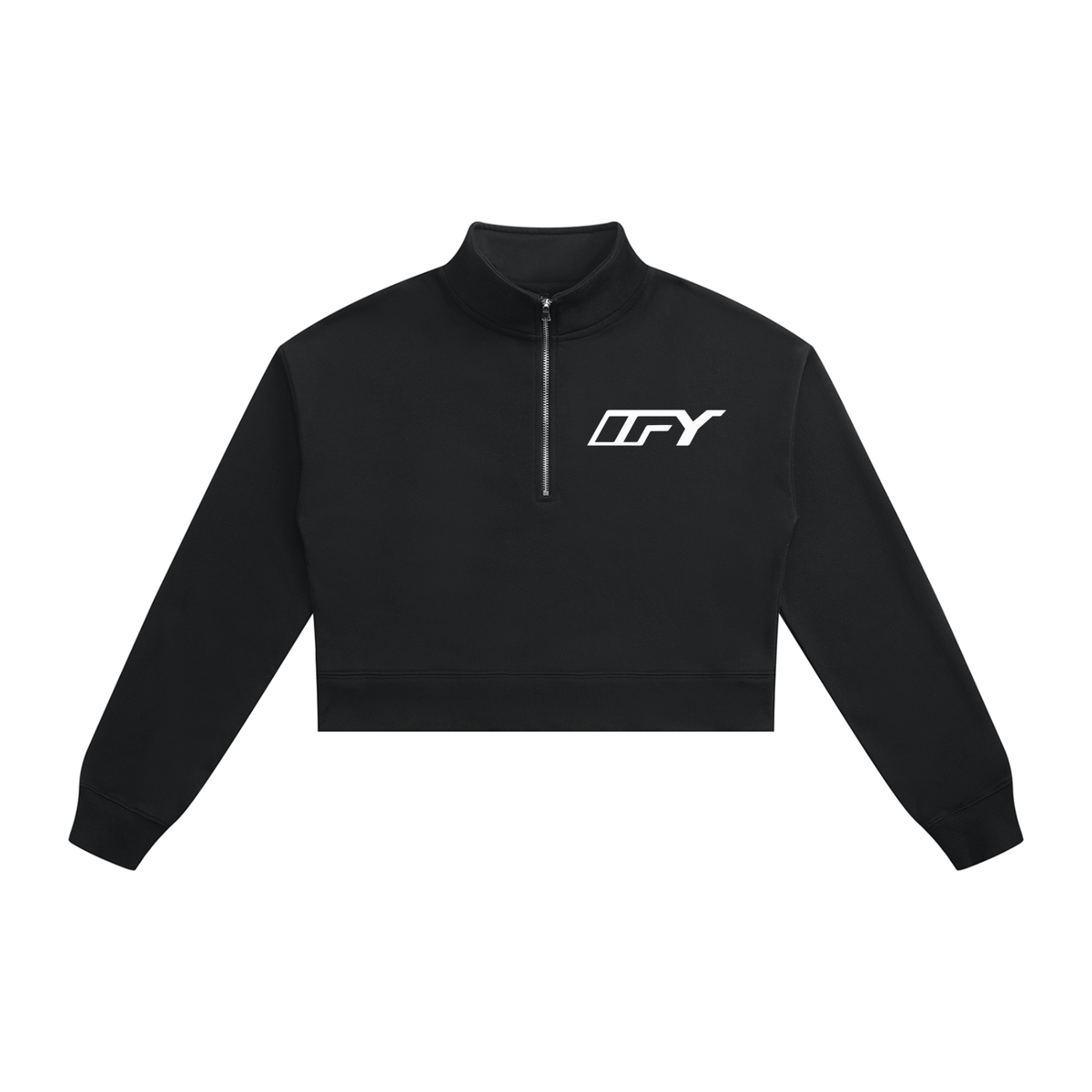 Women's Crop Quarter-Zip Sweatshirt