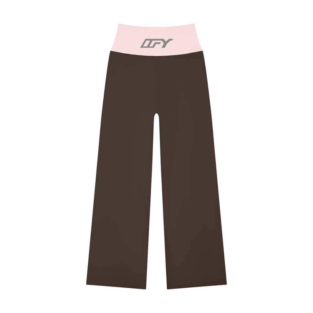 Colour Block Yoga Flare Leggings