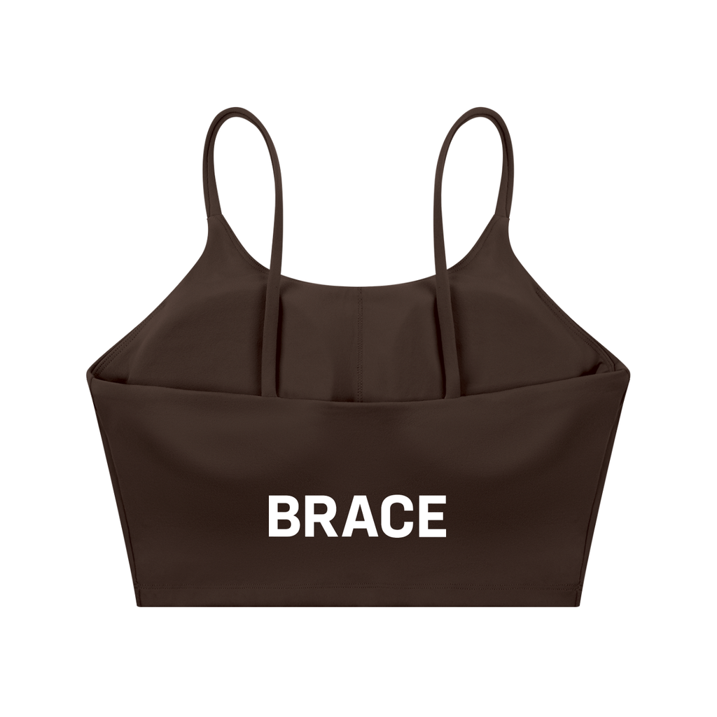 Spaghetti Strap Yoga Sports Bra