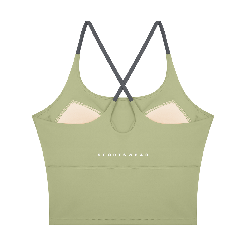 Women's Color Block Yoga Tank Top