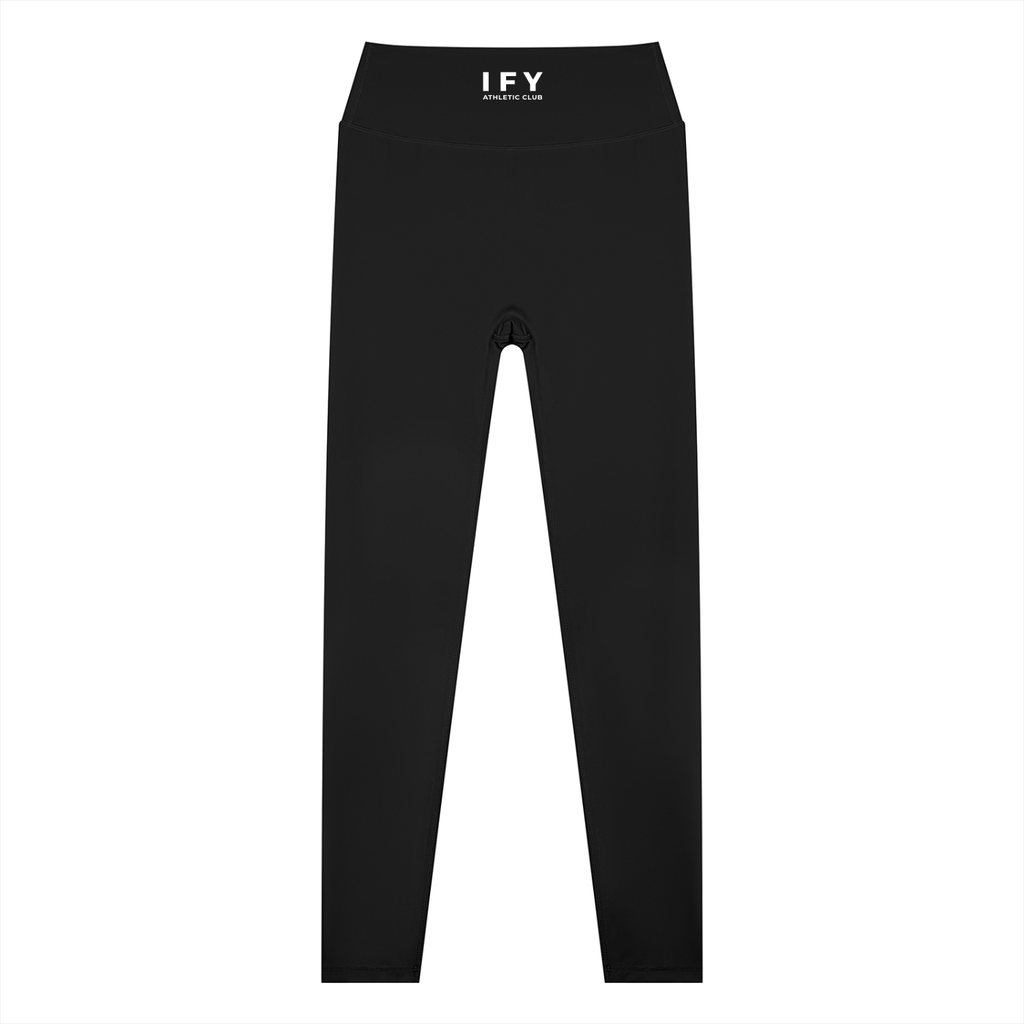 High-Waisted Ankle-Length Yoga Leggings