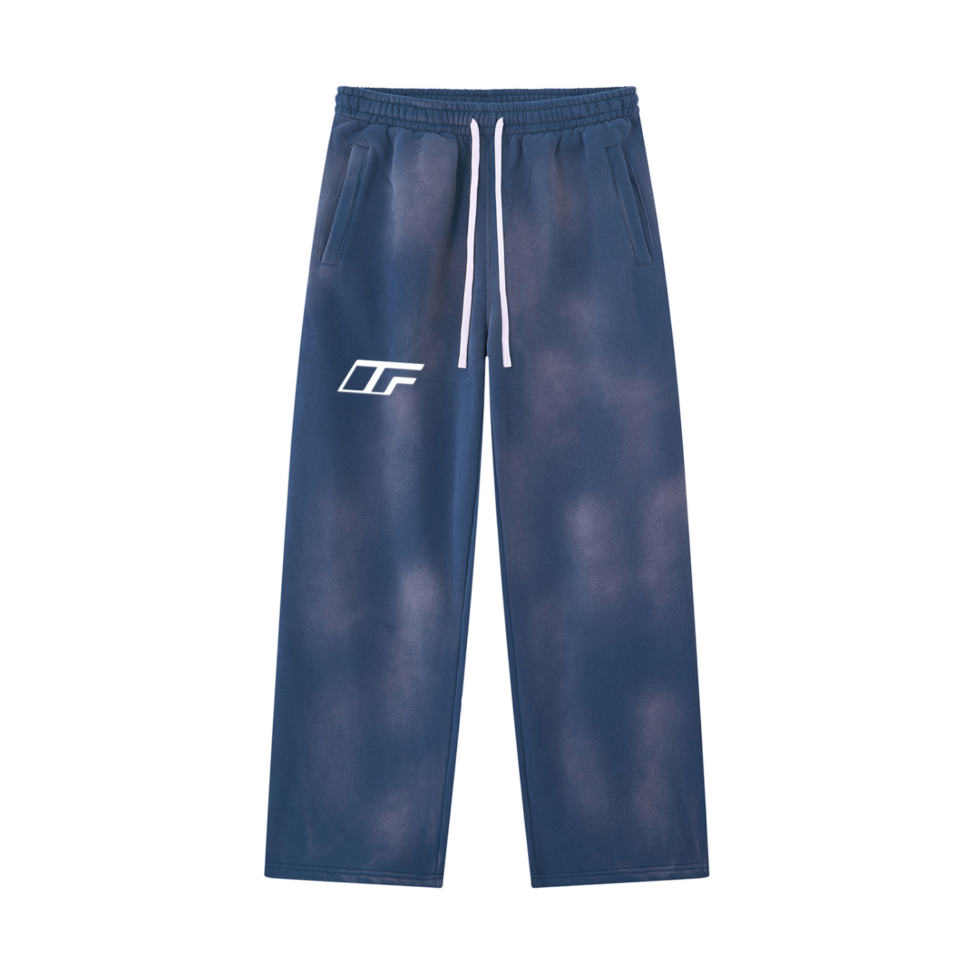 Unisex Sunfade Wide Leg Fleece Sweatpants