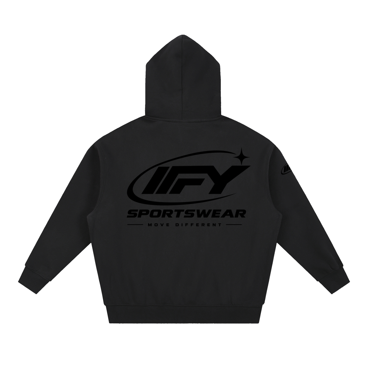 Essential Oversized Boxy Fit Fleece Hoodie