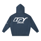 Essential Oversized Boxy Fit Fleece Hoodie