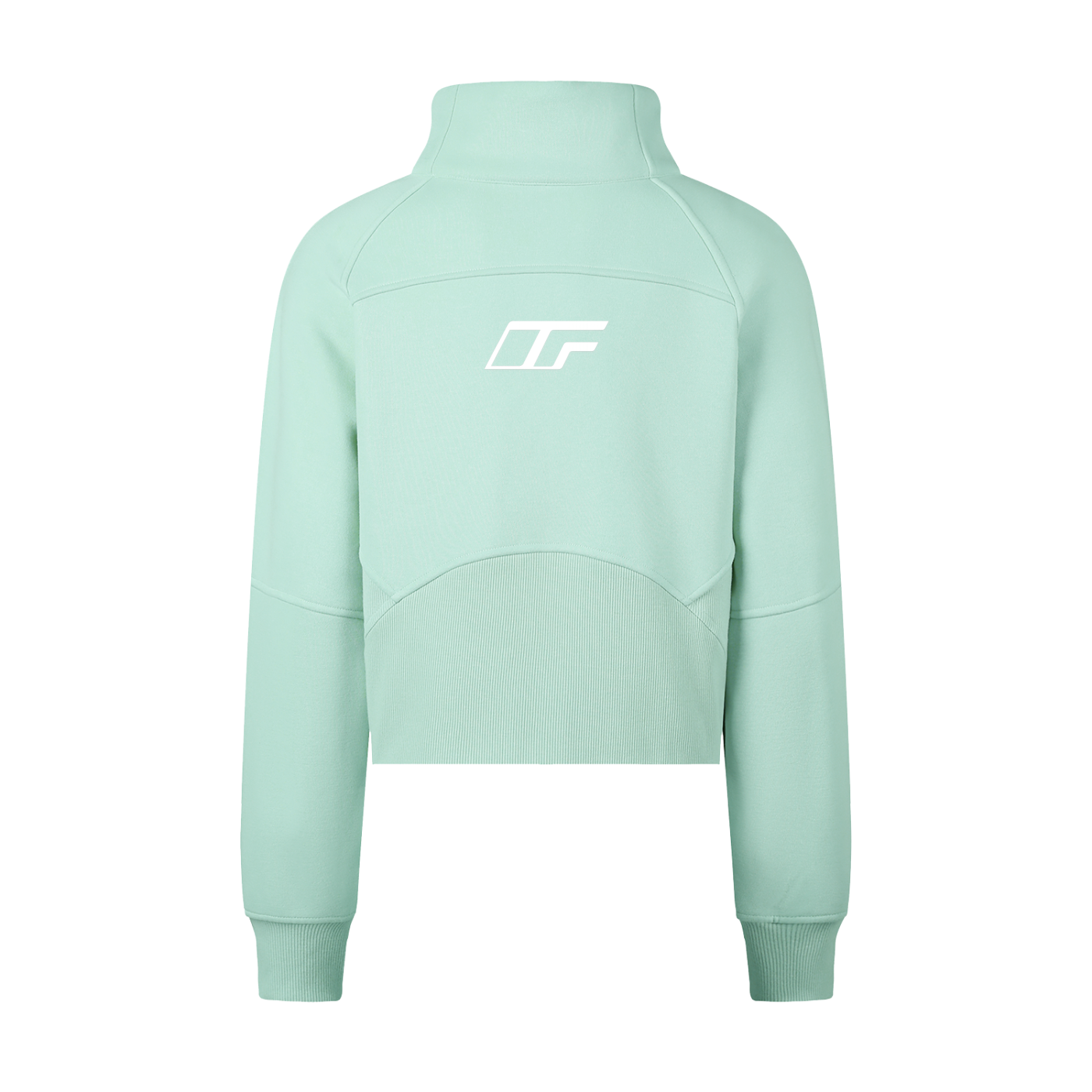 Cropped Half-Zip Sweatshirt – Your Go-To for Comfort and Style