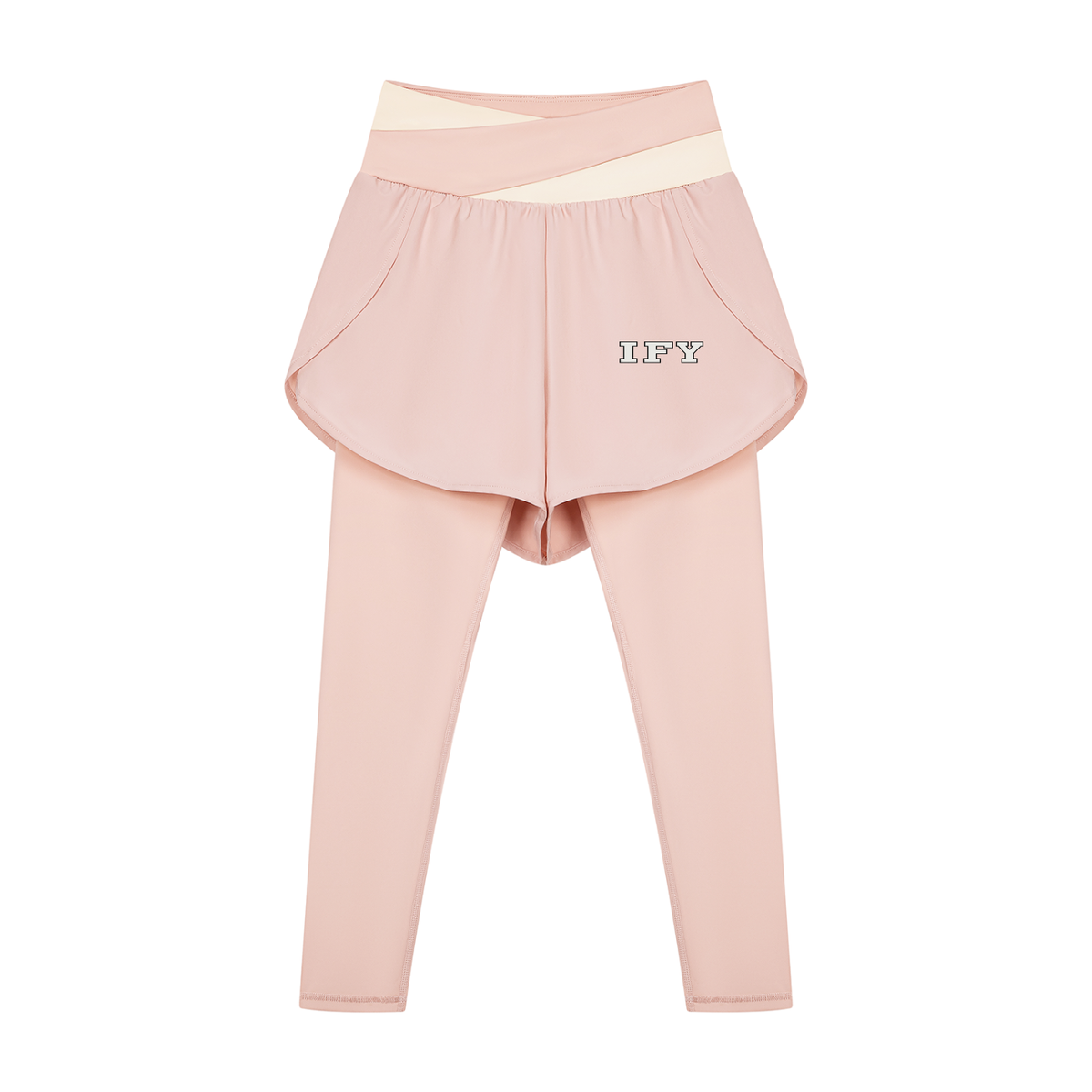 Panelled High-Waisted Yoga Leggings