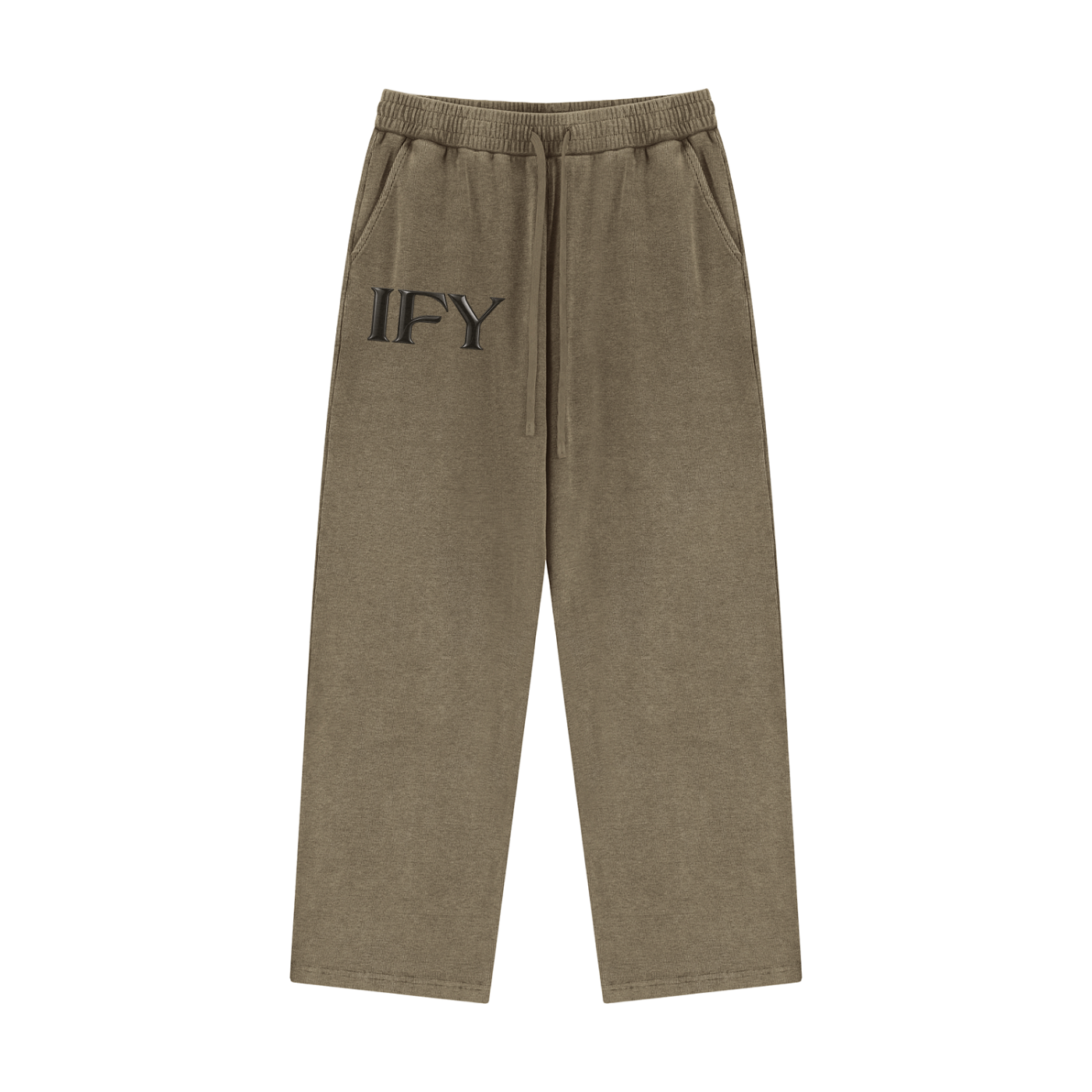 Unisex Mineral Wash Waffle Sweatpants