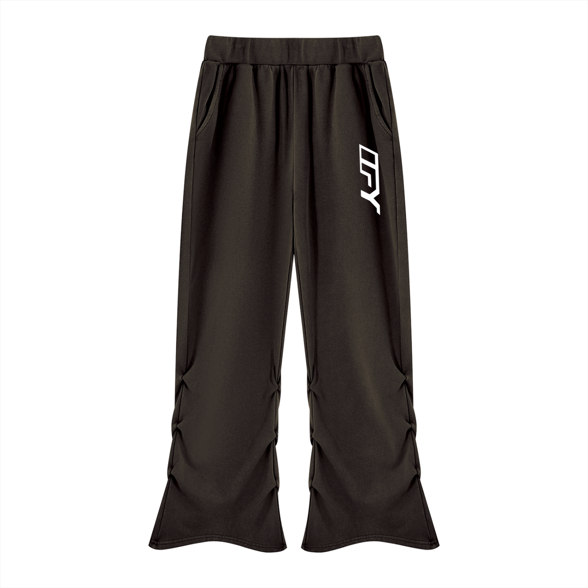 Women’s Vintage Wash Ruched Sweatpants