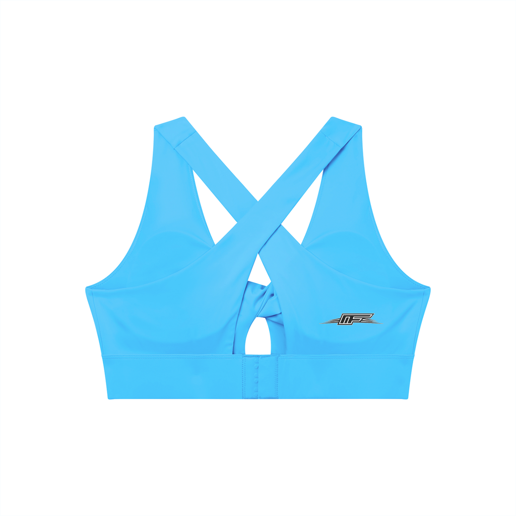 Elevate Your Workout with Our Women's Twist Front Sports Bra