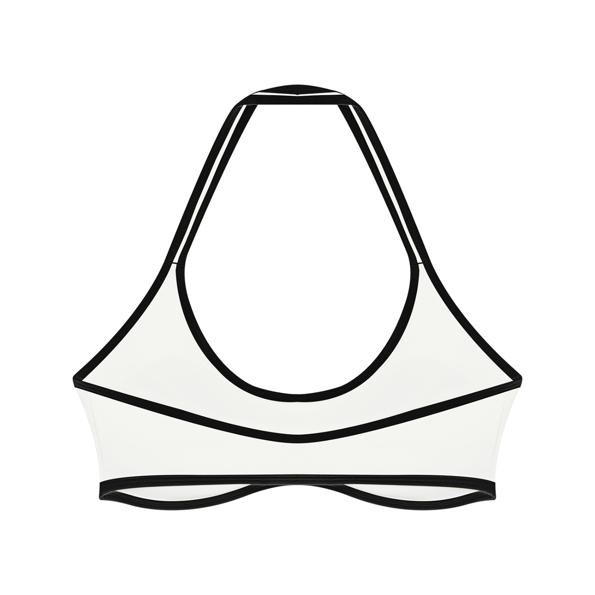 Women's Halter Color Block Yoga Sports Bra