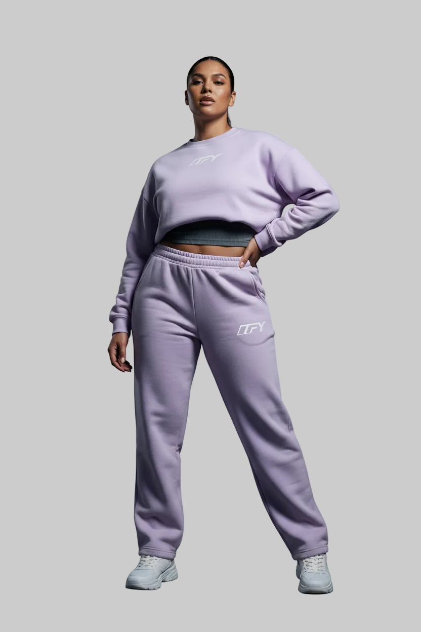 Unisex Barrel Leg Sweatpants