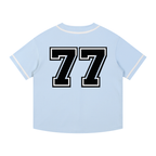 Contrast Piped Button-Up Jersey
