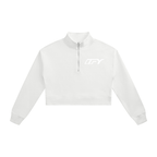 Women's Crop Quarter-Zip Sweatshirt
