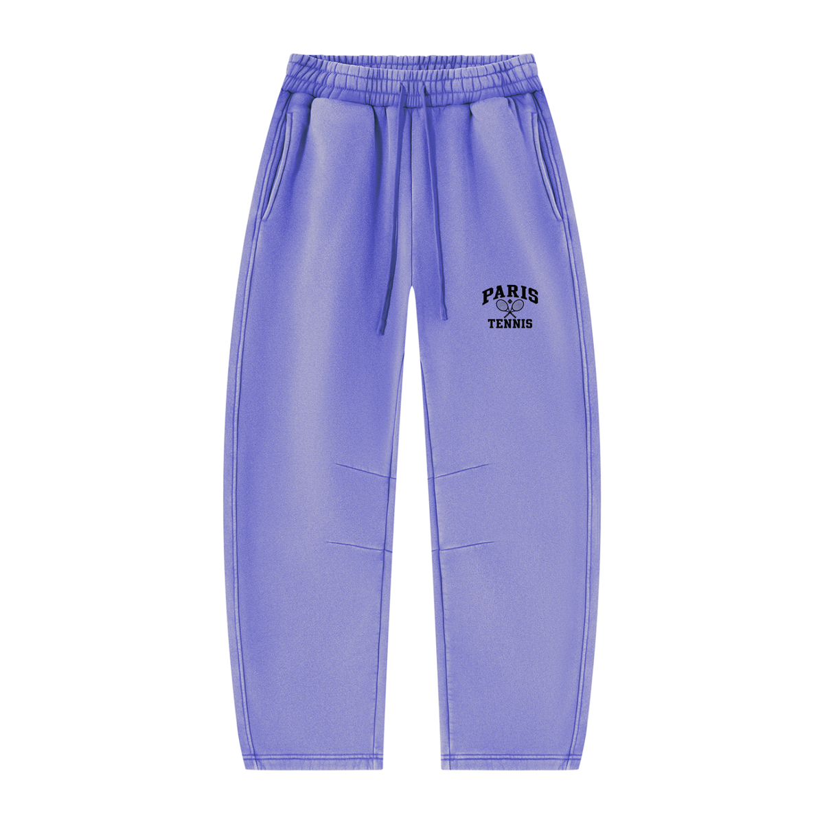 Vintage Wash Barrel Leg Fleece Sweatpants
