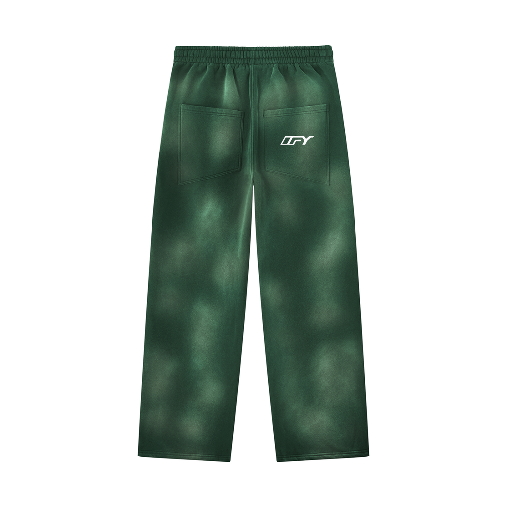 Unisex Wide Leg Fleece Sweatpants for Comfort and Style