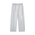 Stay Cozy in Style with Our Contrast-Stitched Fleece Sweatpants