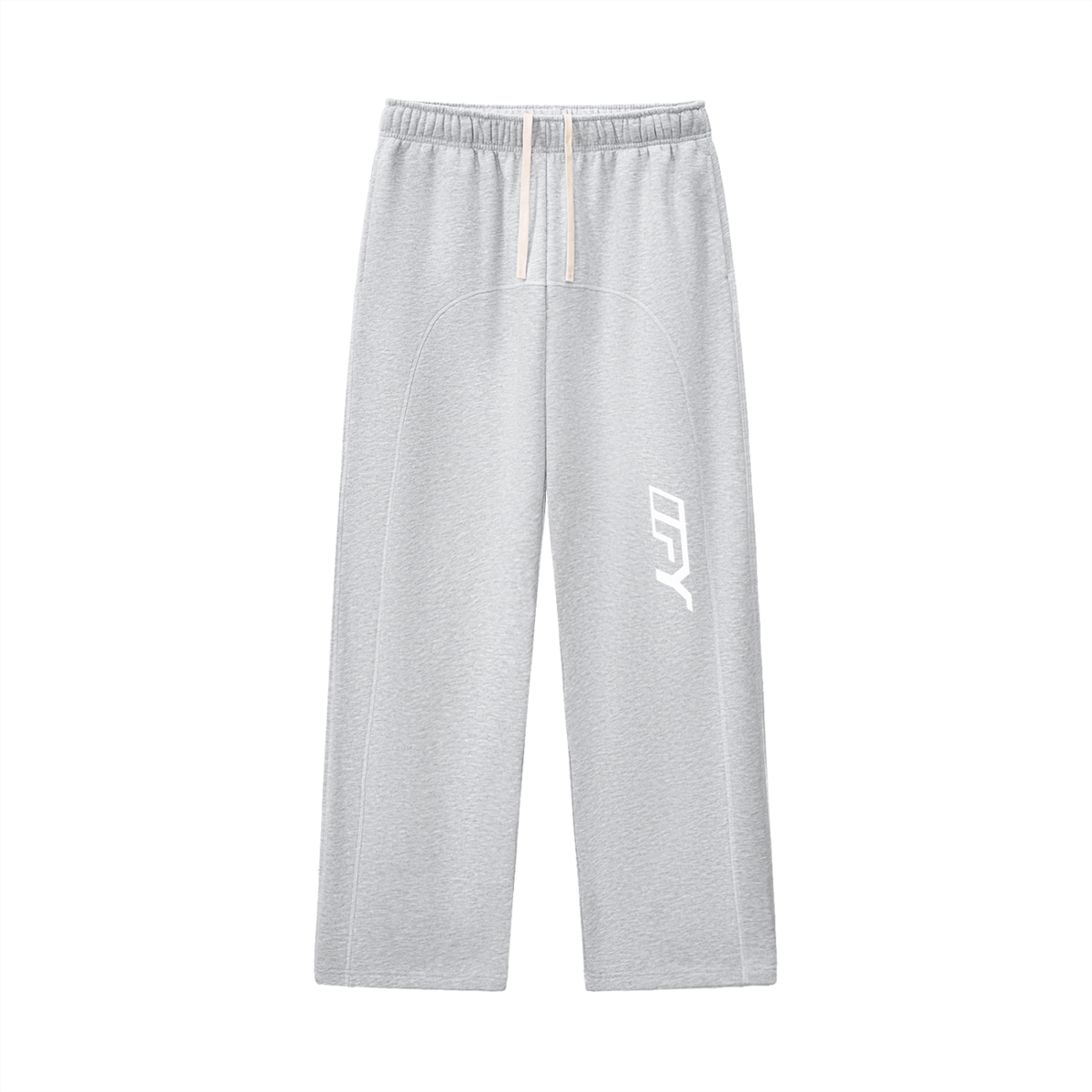 Stay Cozy in Style with Our Contrast-Stitched Fleece Sweatpants