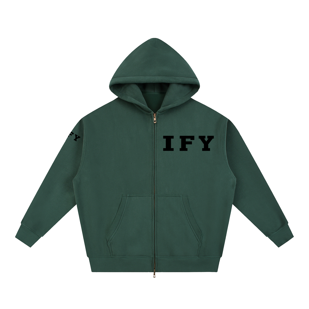 Essential Oversized Fleece Boxy Hoodie