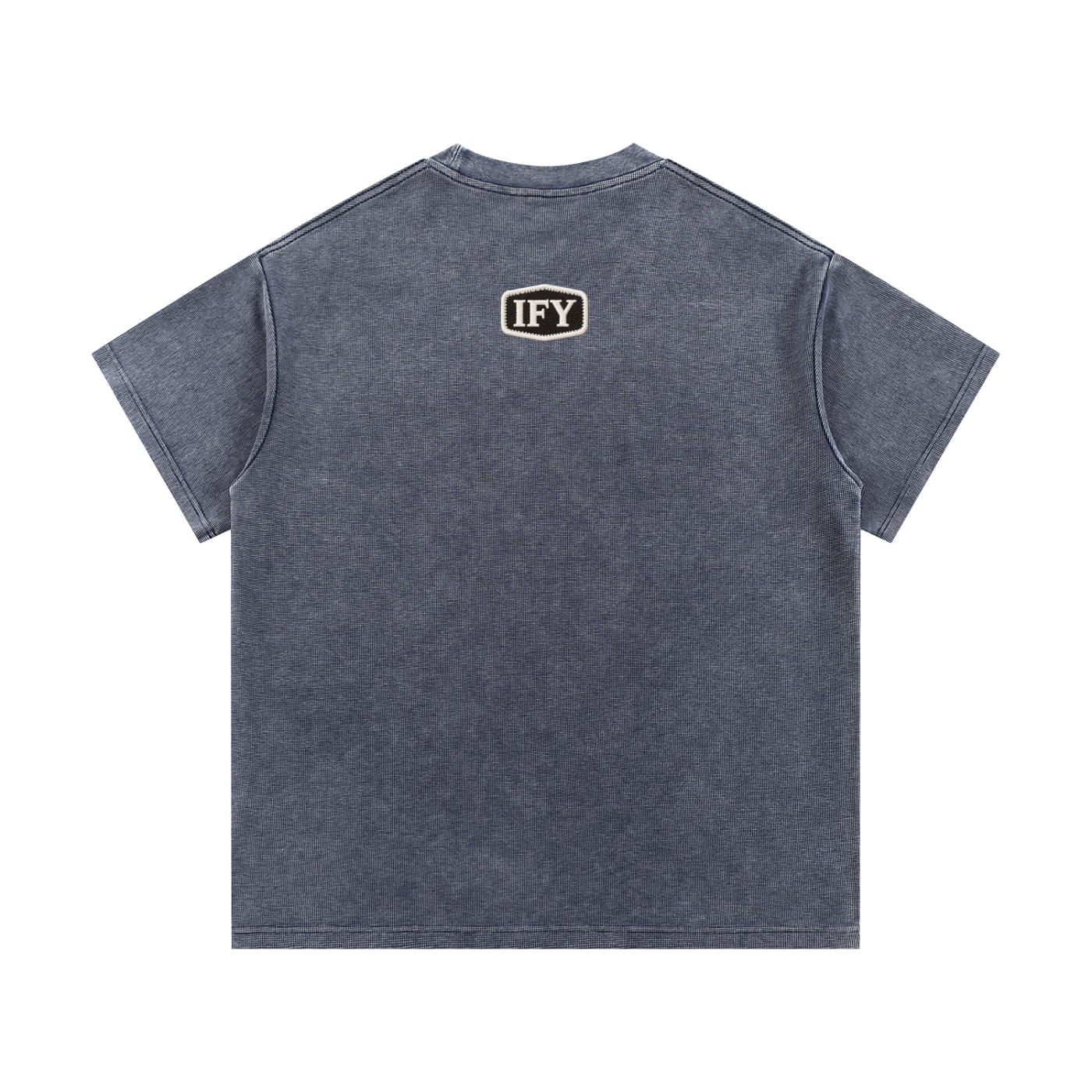 Mineral Wash Waffle Knit T-Shirt