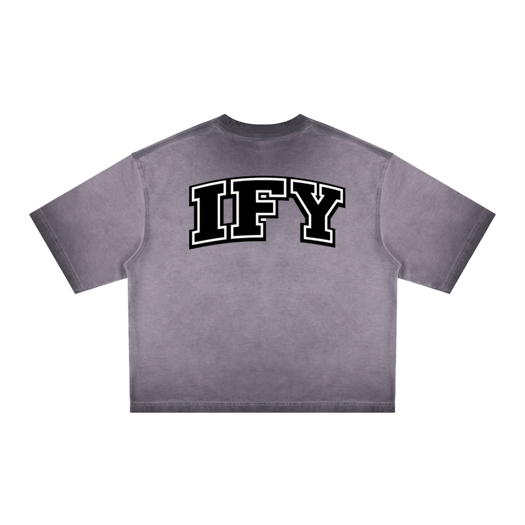 Unisex Reverse Dyed Boxy T-Shirt