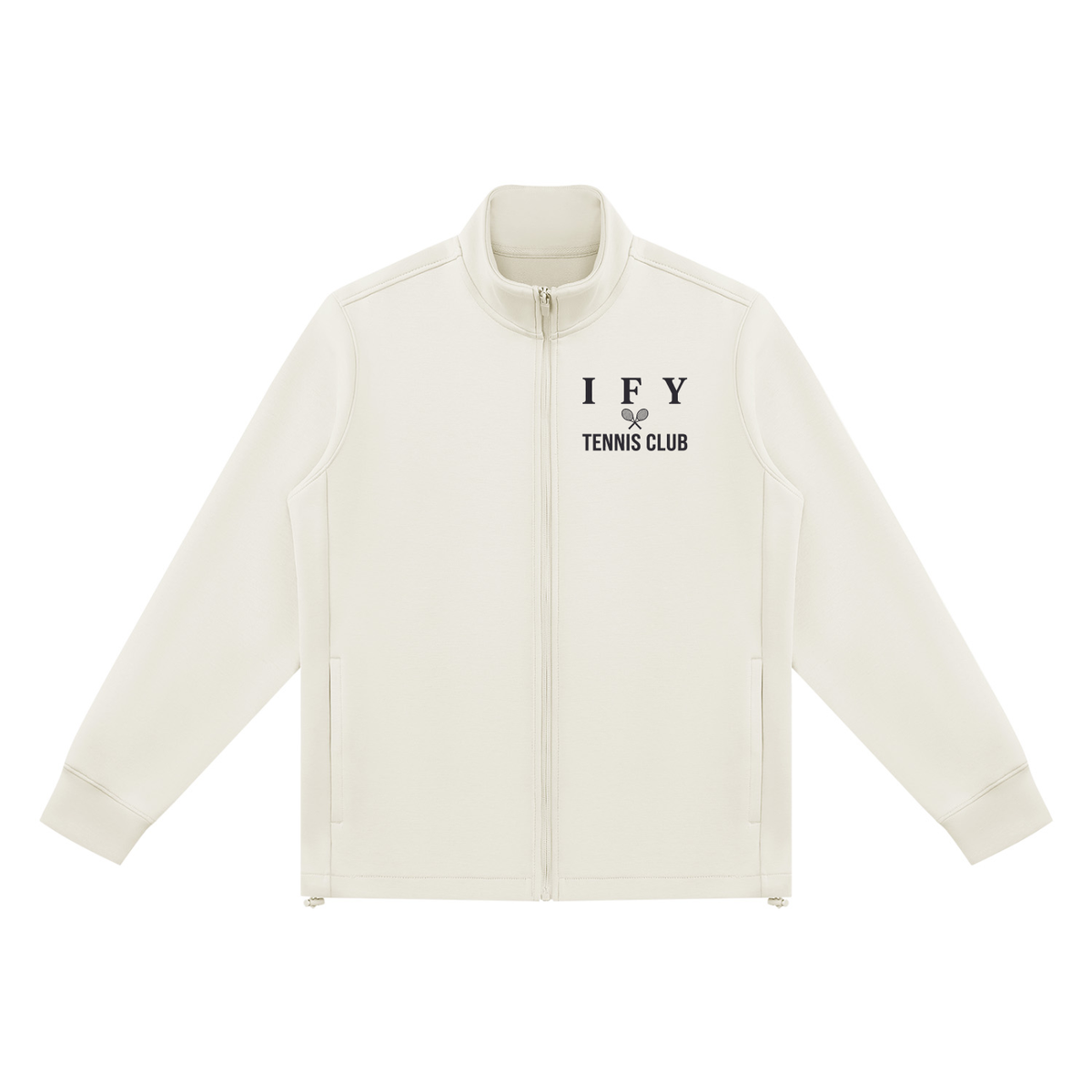 Stand Collar Full Zip Jacket
