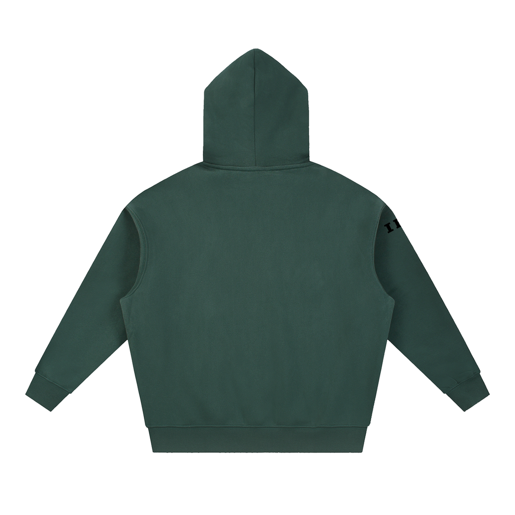 Essential Oversized Boxy Fit Fleece Hoodie