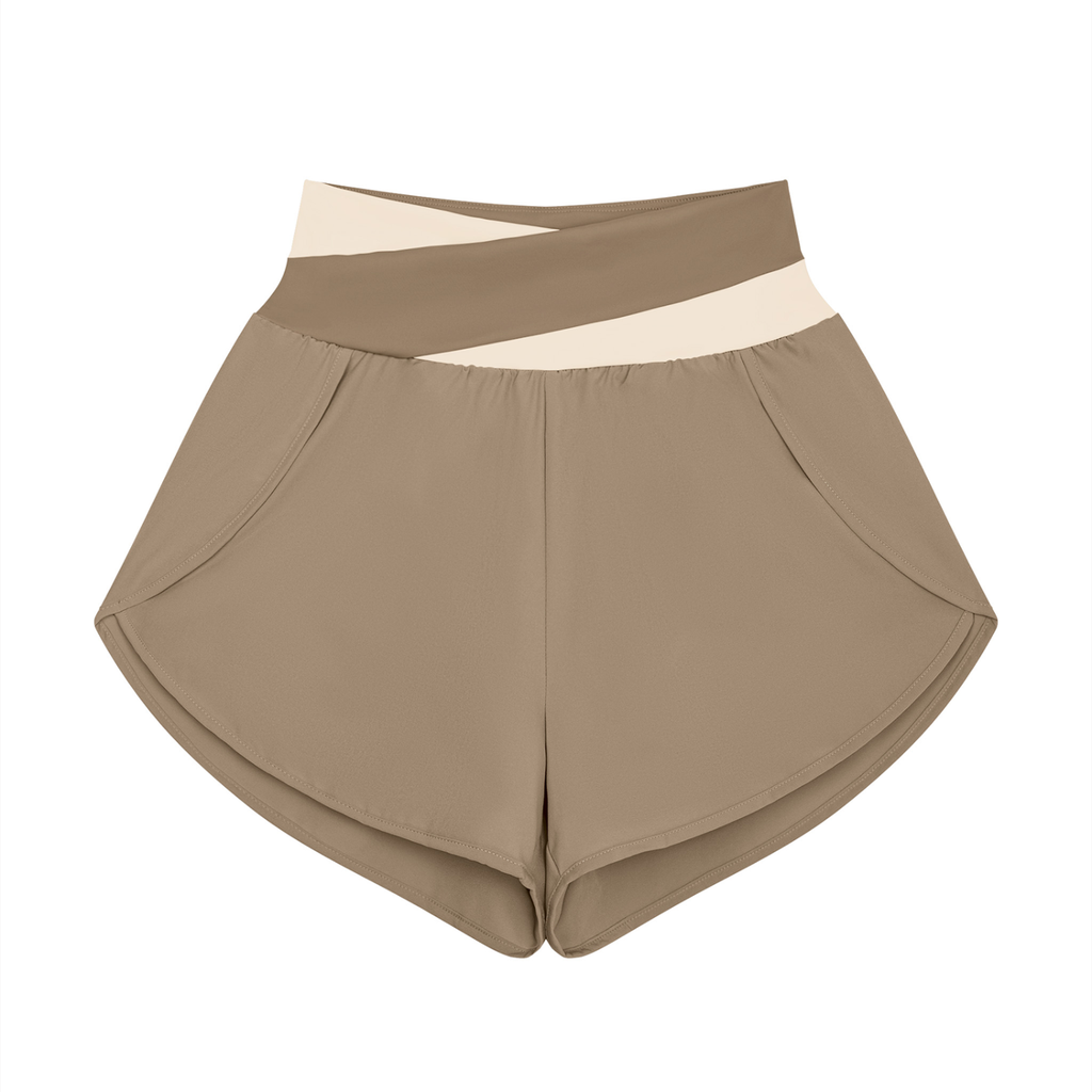 Women’s Yoga Panelled Shorts