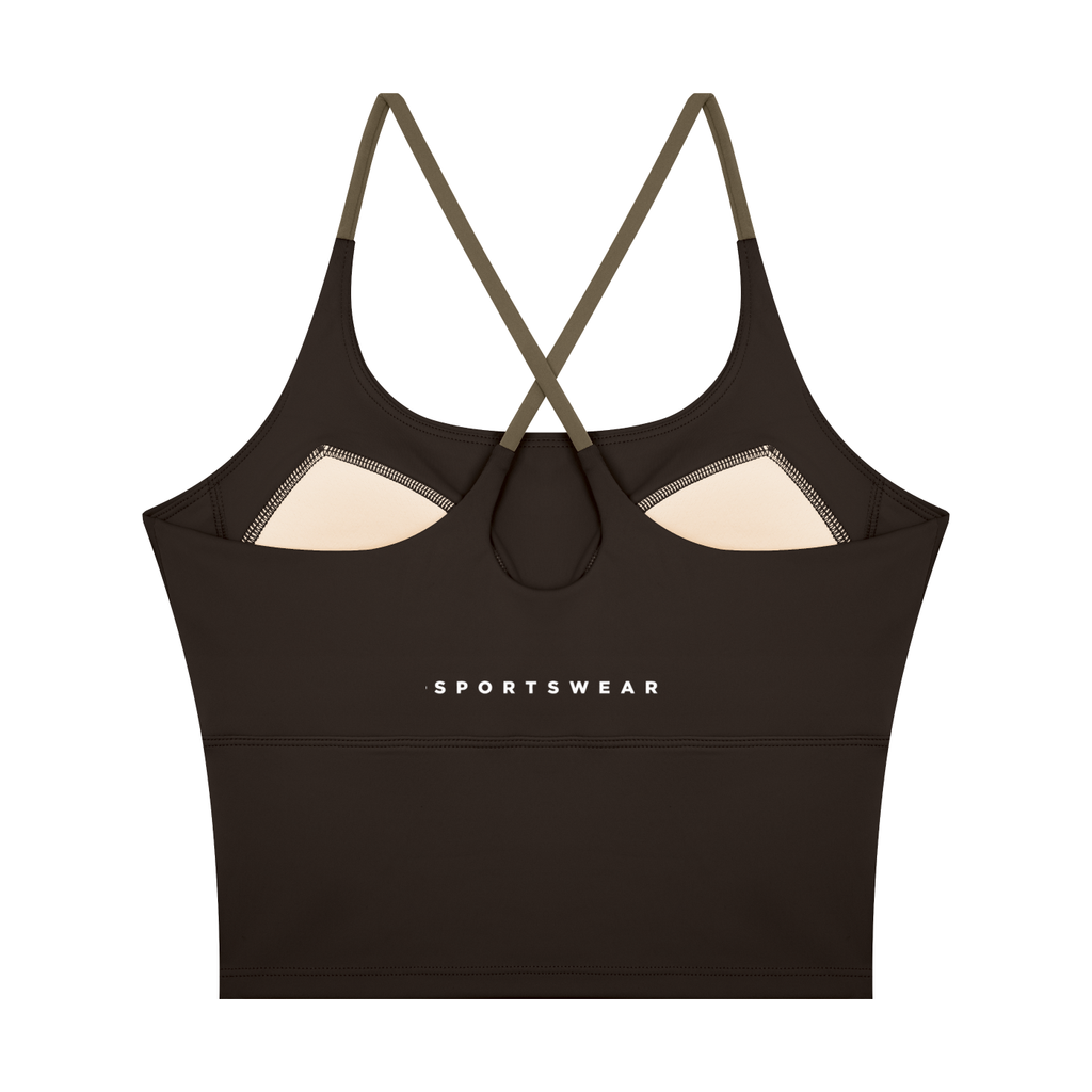 Women's Color Block Yoga Tank Top