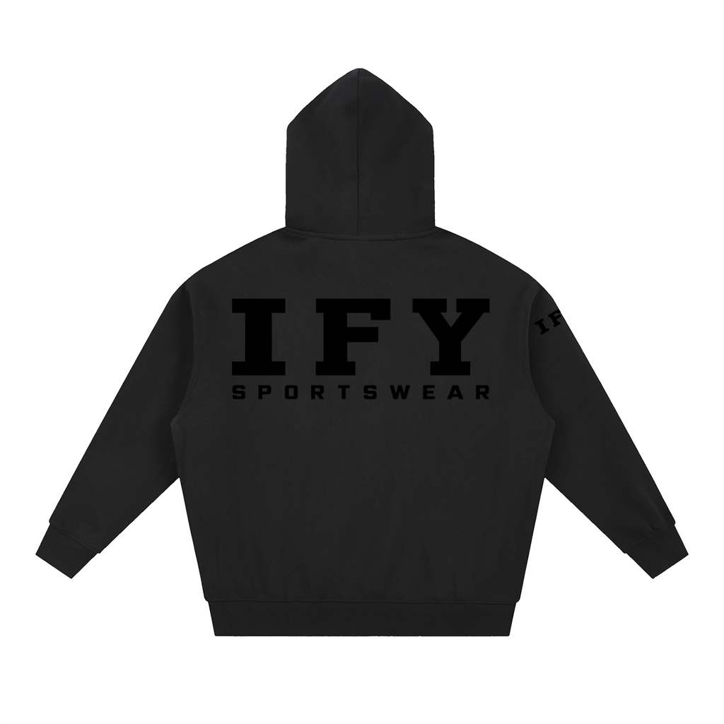 Essential Oversized Fleece Boxy Hoodie