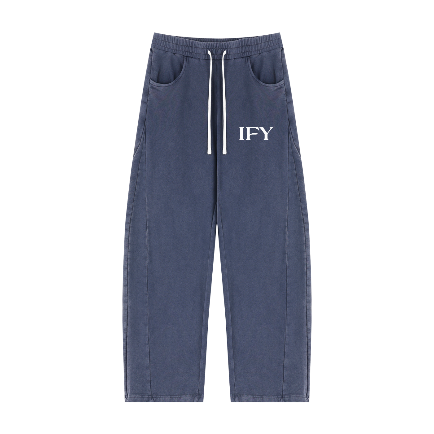 Unisex Mineral Wash Barrel Sweatpants