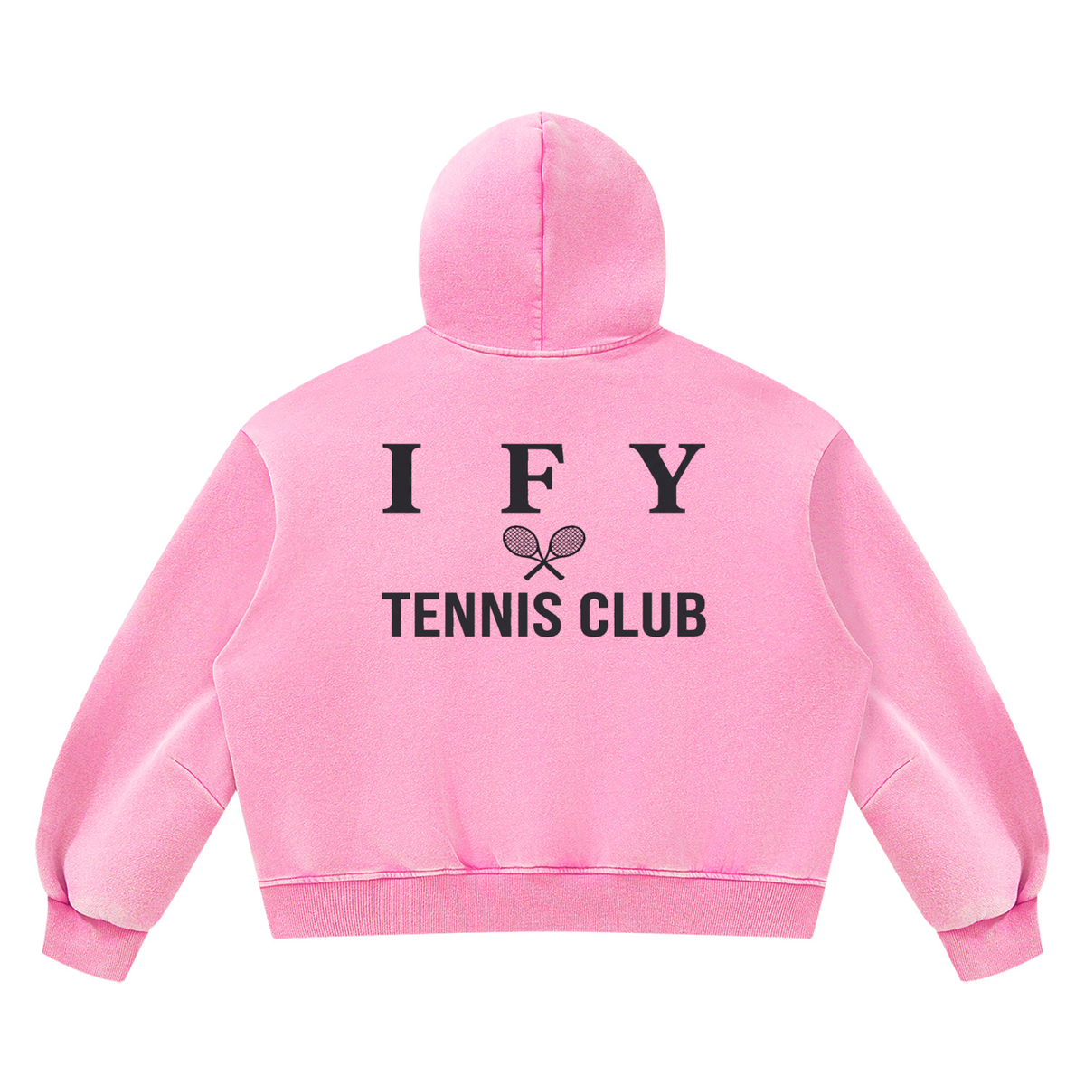 Vintage Wash Boxy Fleece Hoodie