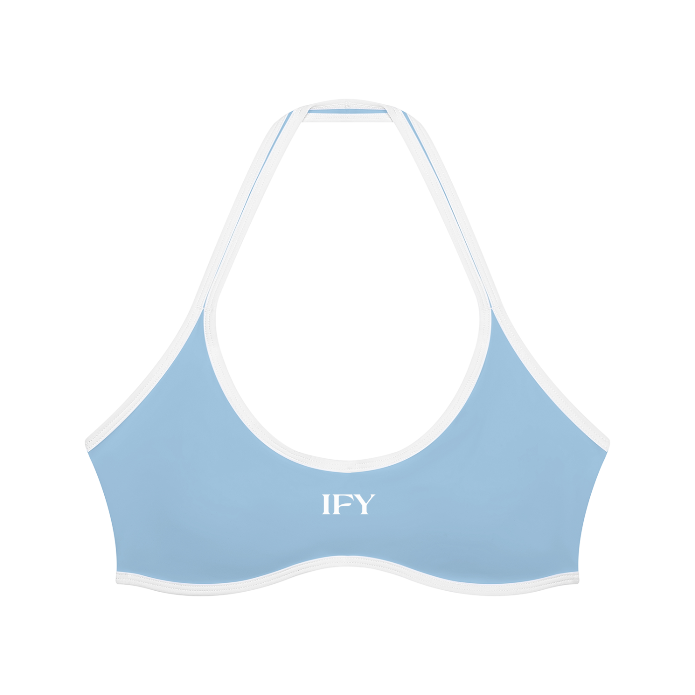 Women's Halter Color Block Yoga Sports Bra