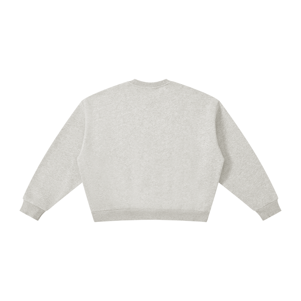 Boxy Fleece Crew-Neck Sweatshirt